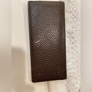 Valentino Garavani Textured Leather bifold wallet